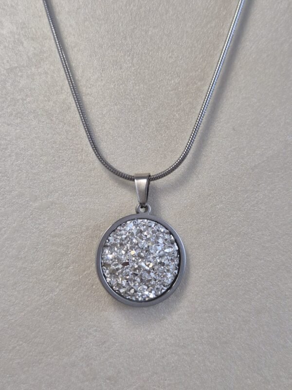 Ogrlica srebrna veća – Sparkling Silver – elegantna ogrlica iz kolekcije Serendipity