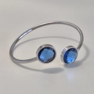 Narukvica srebrna – Deep Sapphire – elegantna narukvica iz kolekcije Serendipity