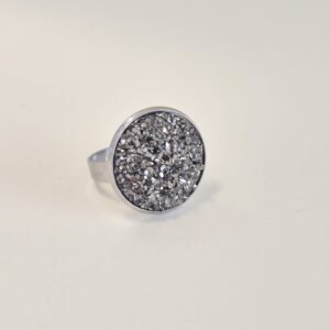 Prsten srebrni veći – Slate Silver – elegantan prsten iz kolekcije Serendipity