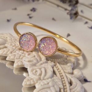 Narukvica zlatna – Blush Stardust – elegantna narukvica iz kolekcije Serendipity