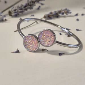 Narukvica srebrna – Blush Stardust – elegantna narukvica iz kolekcije Serendipity