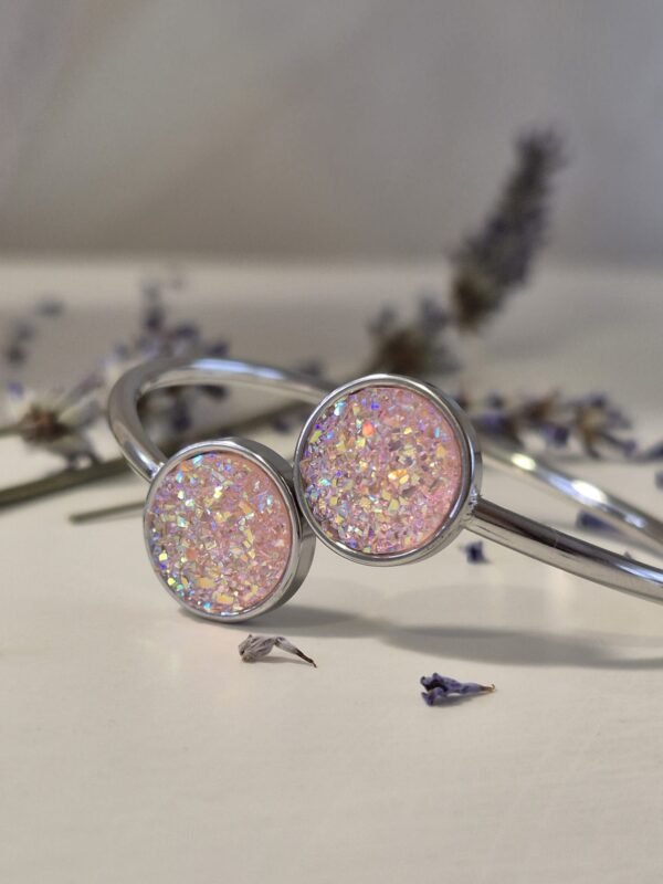 Narukvica srebrna – Blush Stardust – elegantna narukvica iz kolekcije Serendipity