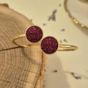 Narukvica zlatna – Crimson Stardust – elegantna narukvica iz kolekcije Serendipity