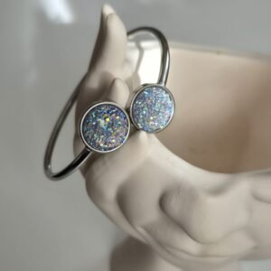 Narukvica srebrna – Frosted Sapphire – elegantna narukvica iz kolekcije Serendipity