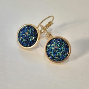 Francuske zlatne kopče – Starry Navy – elegantna minđuša iz kolekcije Serendipity
