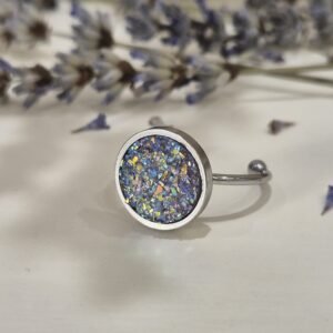 Prsten srebrni manji – Frosted Sapphire – elegantna prsten iz kolekcije Serendipity