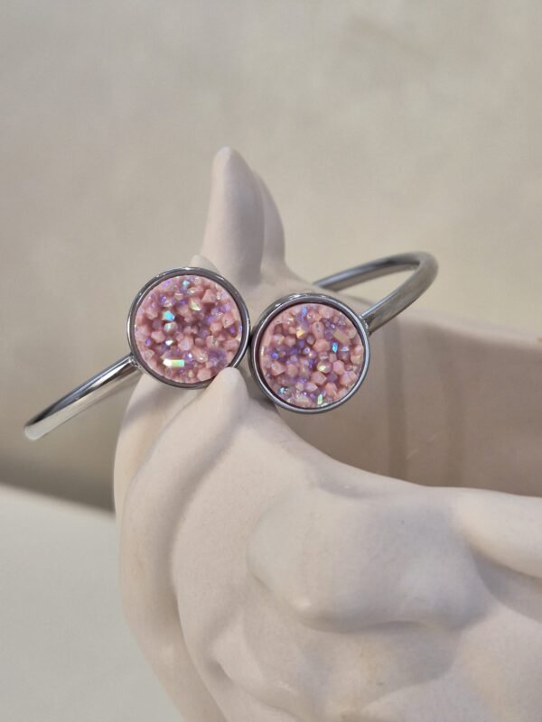 Narukvica srebrna – Crystal Blush – elegantna narukvica iz kolekcije Serendipity