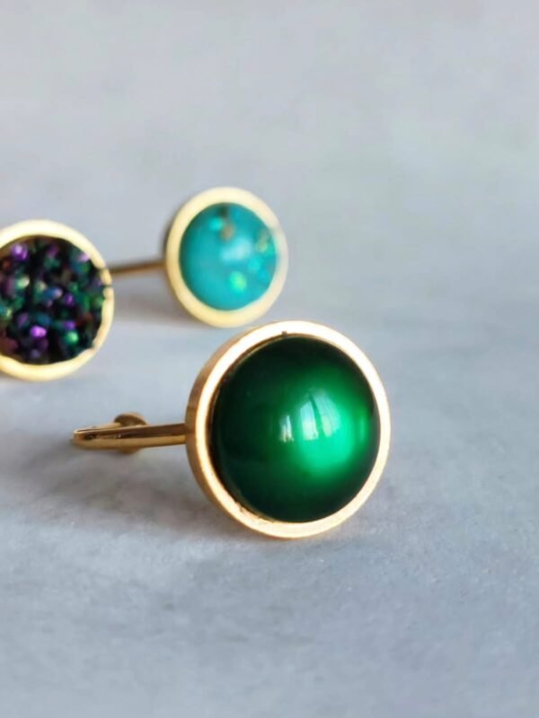 Prsten zlatni manji – Mystic Emerald – elegantna prsten iz kolekcije Serendipity